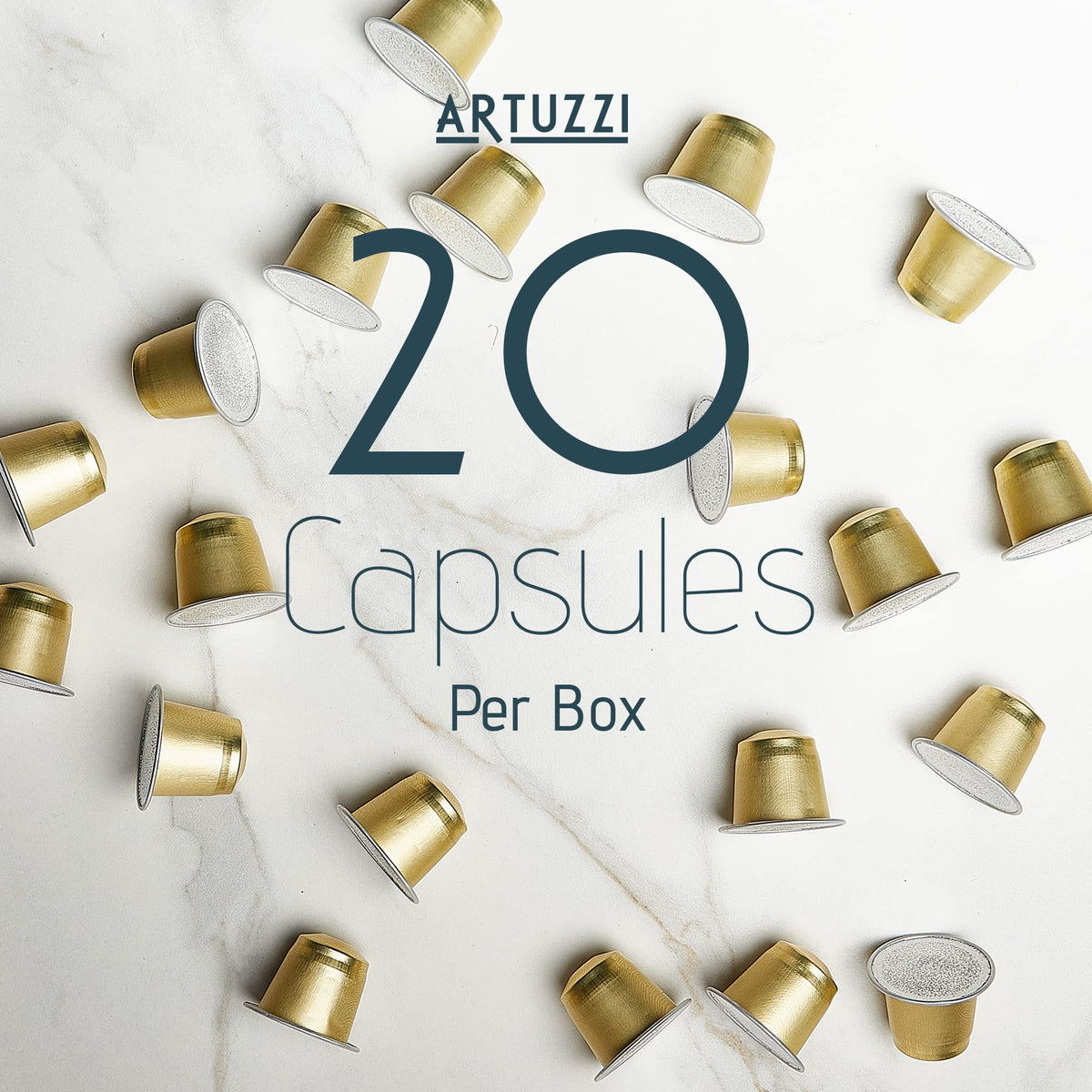 Artuzzi 120ct Decaf Espresso Pods for Nespresso Original – Aluminum, 100% Arabica, Italian Roast