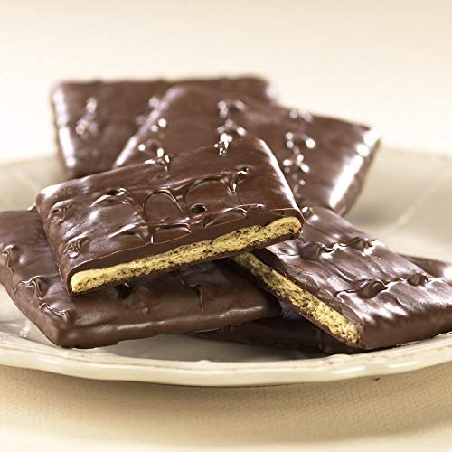 Asher's Chocolates Chocolate Covered Grahams – Milk Chocolate, 18 Count