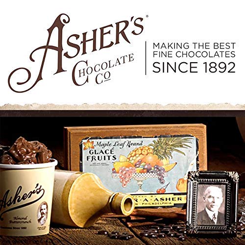 Asher's Chocolates Chocolate Covered Grahams – Milk Chocolate, 18 Count