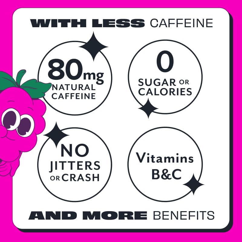 ASPIRE Classics Variety Pack – 80mg Natural Caffeine, Zero Sugar, Keto, 12 Pack