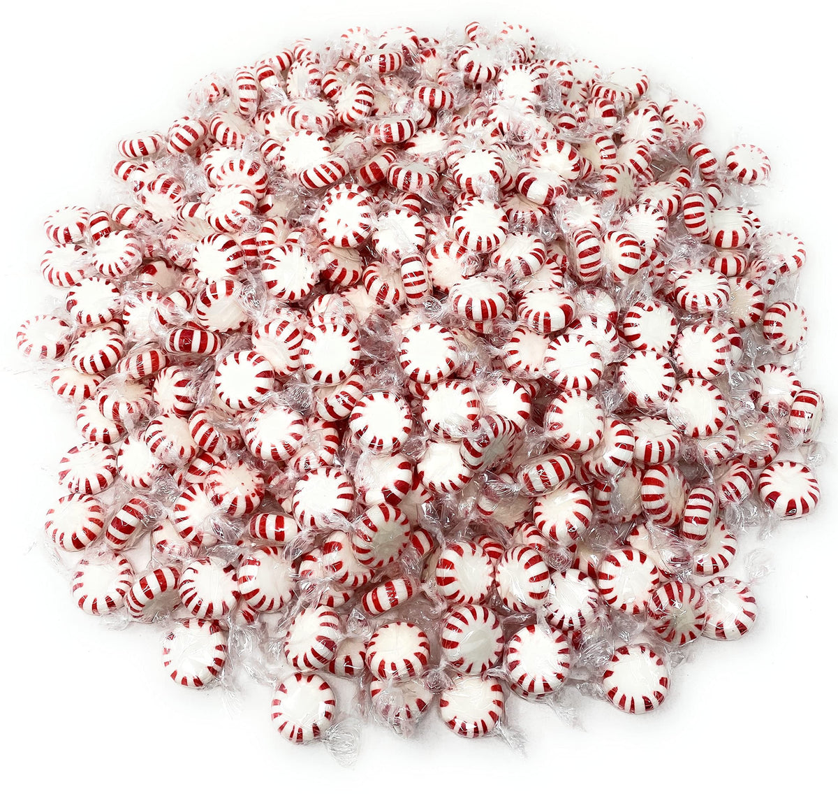 Assortit American Peppermint Starlights Mints – 450+ Individually Wrapped Bulk