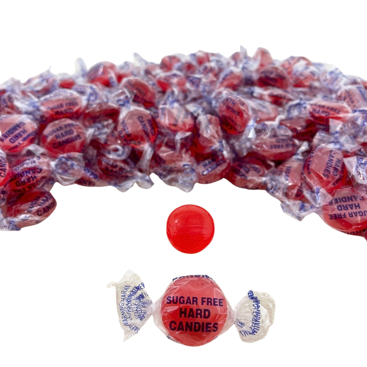 Assortit Sugar Free Fiery Cinnamon Hard Candy Discs – 3 lb Keto & Diabetic Friendly Bulk Bag