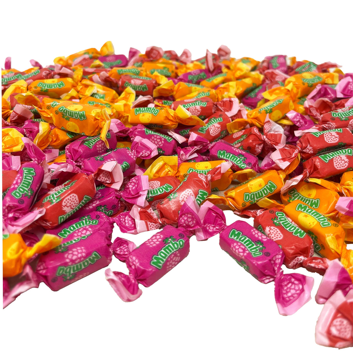 Assortit Mamba Fruit Chews – 2 Lb Bulk Party Pack, Assorted Flavors, 130 Pieces