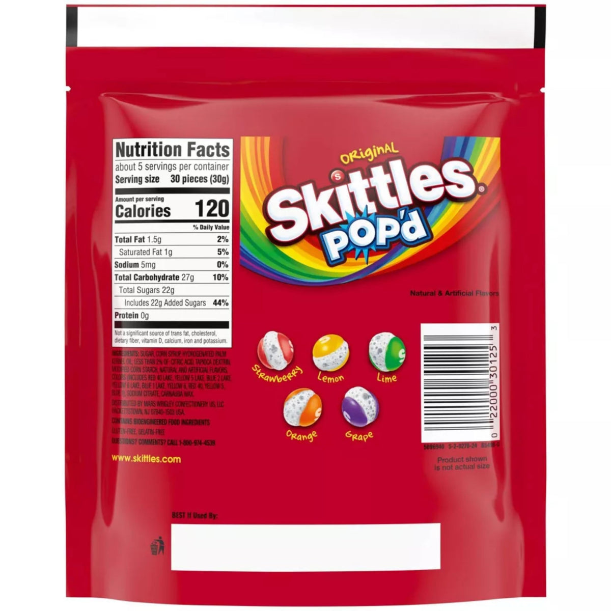 ASSORTIT x Skittles & M&M'S Freeze-Dried Candy 2-Pack – Crunchy POPD & Caramel