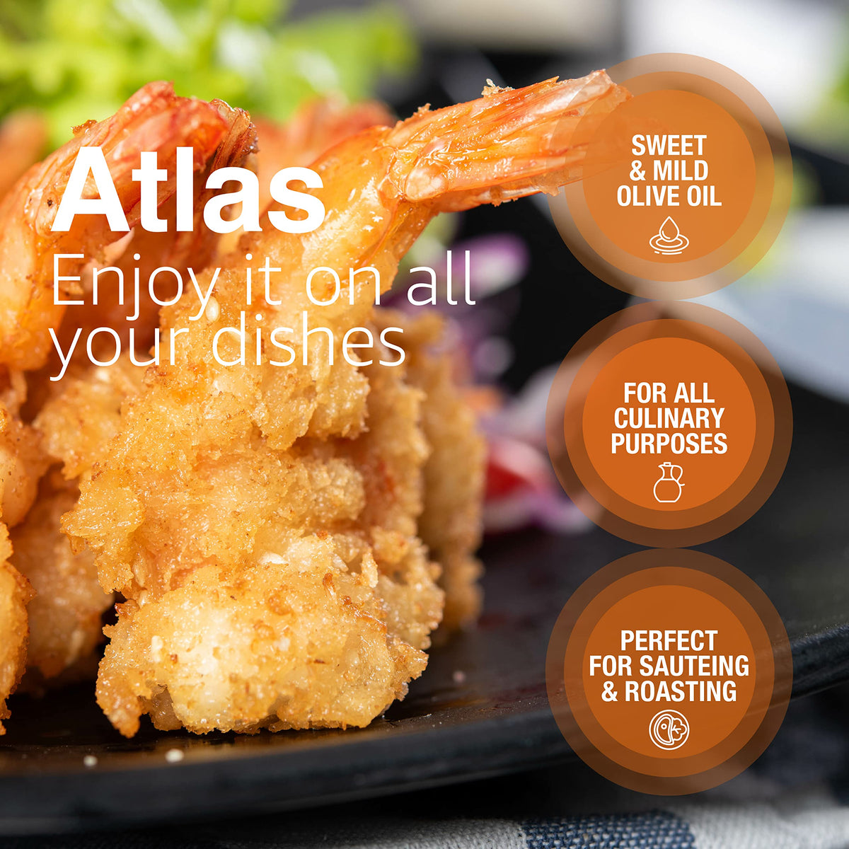 Atlas 750 mL Organic Cold-Pressed EVOO | Moroccan Polyphenol-Rich Extra Virgin Olive Oil