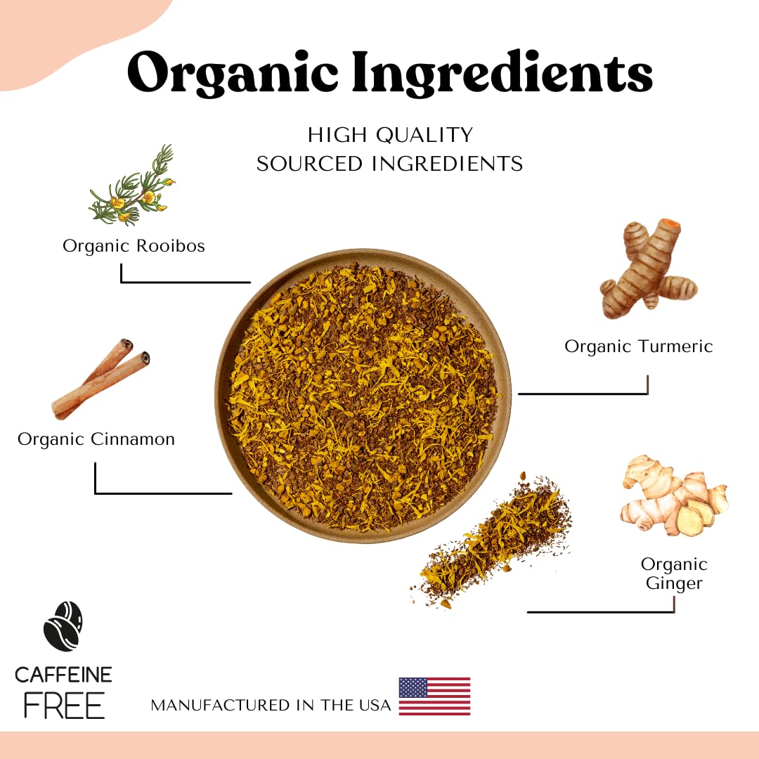 Autoimmuni-Tea Organic Turmeric Ginger Tea – AIP, Whole30, Paleo Friendly