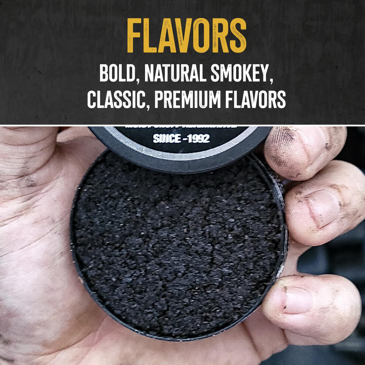 BACC OFF Original Fine Cut – 10 Cans, Bold Smoky Black Tea Flavor