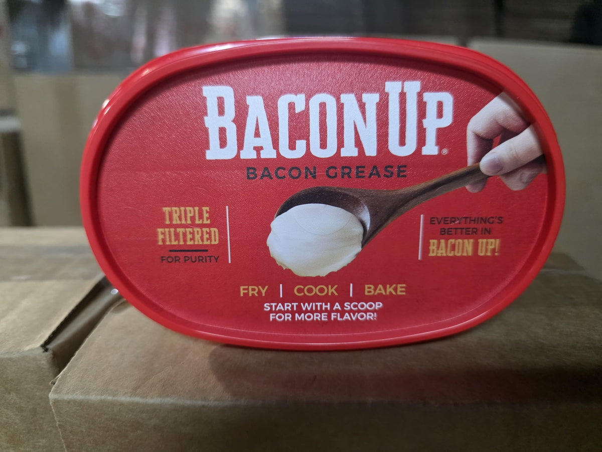 Bacon Up Bacon Grease for Cooking - 14 oz (2-pack) with Spoon