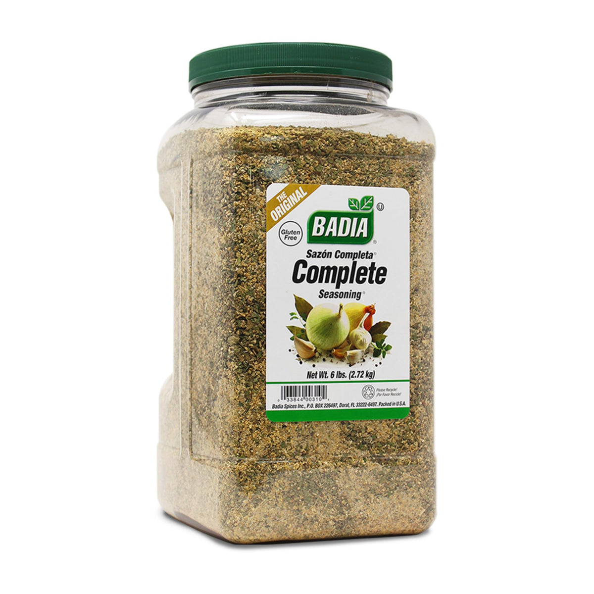 Badia Complete Seasoning 96 oz – All-Purpose Spice Blend with Garlic, Onion & Herbs