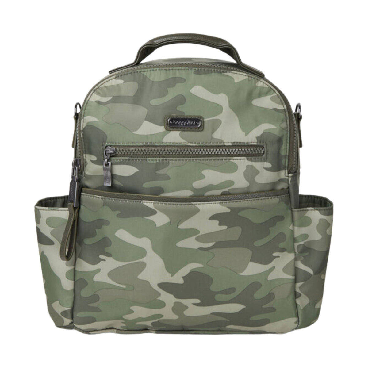 Baggallini Houston Convertible Backpack Tote Bag - Green Camo - ONLINE STORE CREDIT/EXCHANGE ONLY