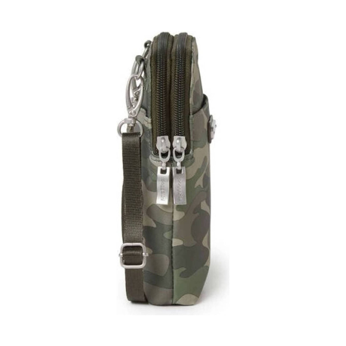 Baggallini Take Two RFID Bryant Crossbody - Olive Camo - ONLINE STORE CREDIT/EXCHANGE ONLY