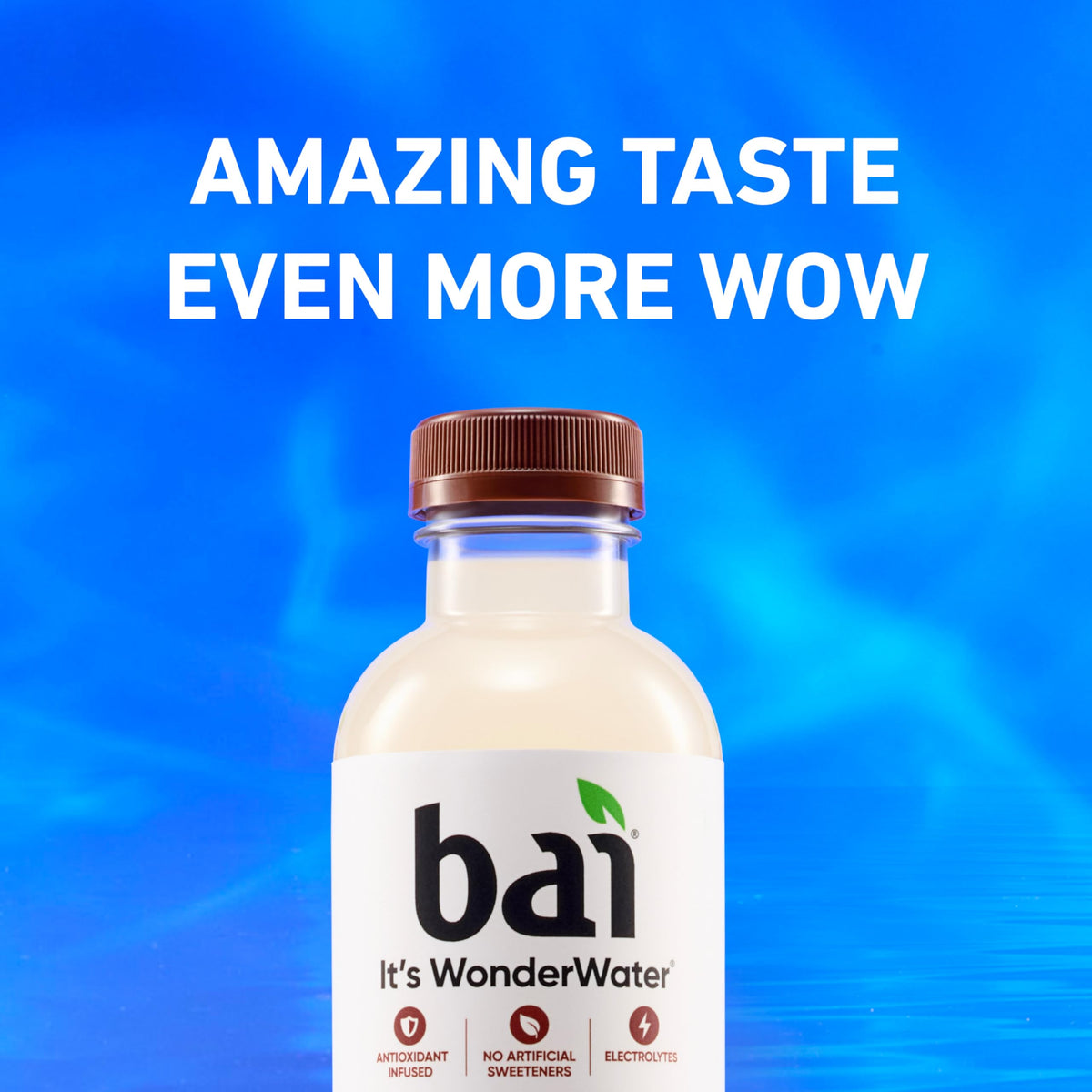 Bai Molokai Coconut Antioxidant Infused Water — 18oz (12 Pack) | No Artificial Sweeteners