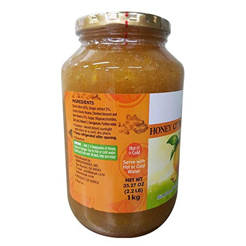 Balance Grow Honey Citron & Ginger Tea 2.2lb – Pack of 2 | Herbal Tea Duo