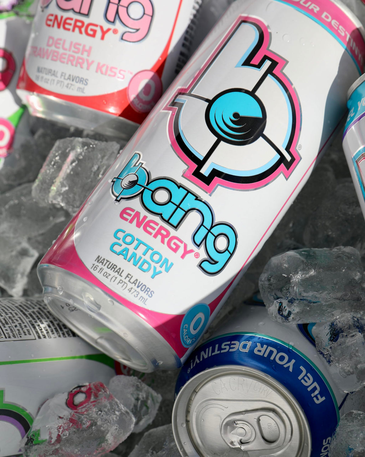 Bang Energy Cotton Candy — Sugar-Free 16oz Energy Drink, 300 mg Caffeine
