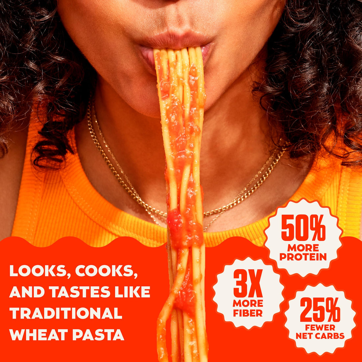 Banza Gluten-Free Chickpea Pasta Variety Pack – 20g Protein, Lower Carb, High Fiber, Plant-Based Pasta | 8oz (Pack of 6)