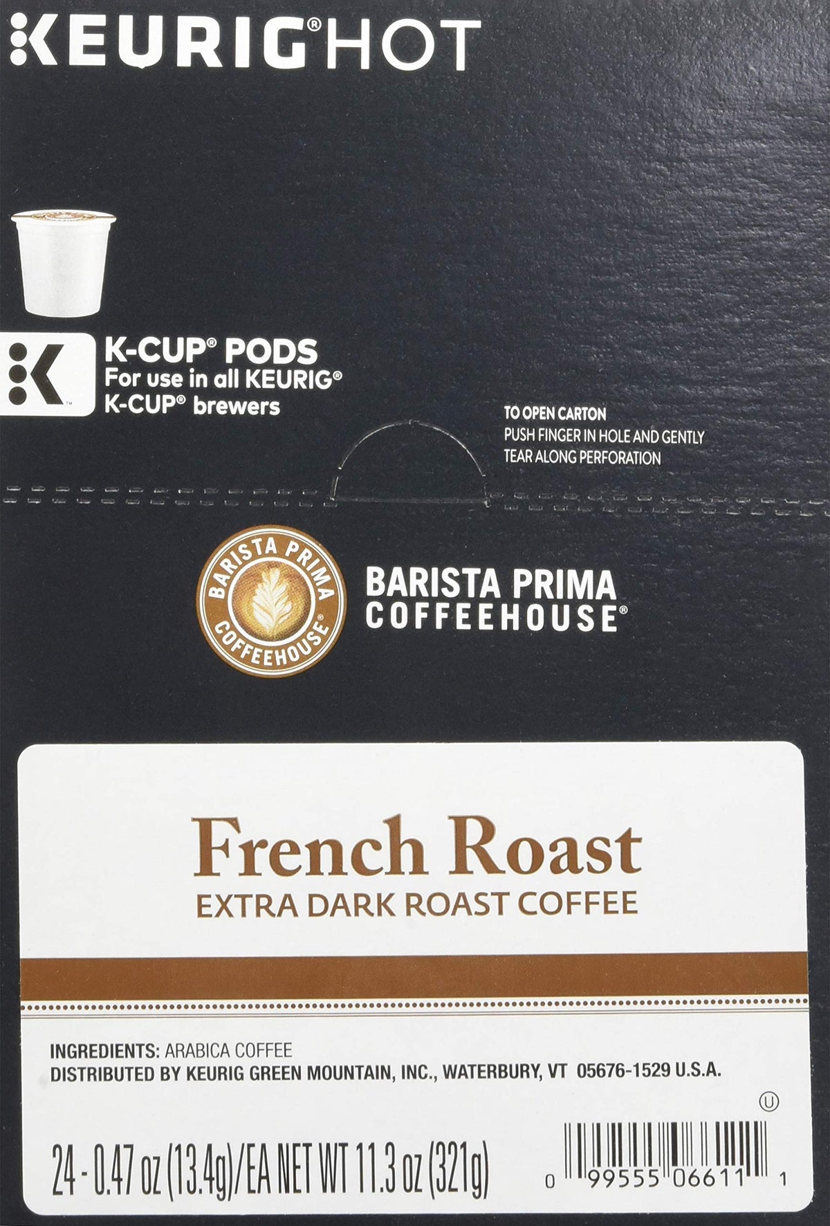 Barista Prima Coffeehouse Dark Roast Extra Bold K-Cups for Keurig Brewers – 96 Count