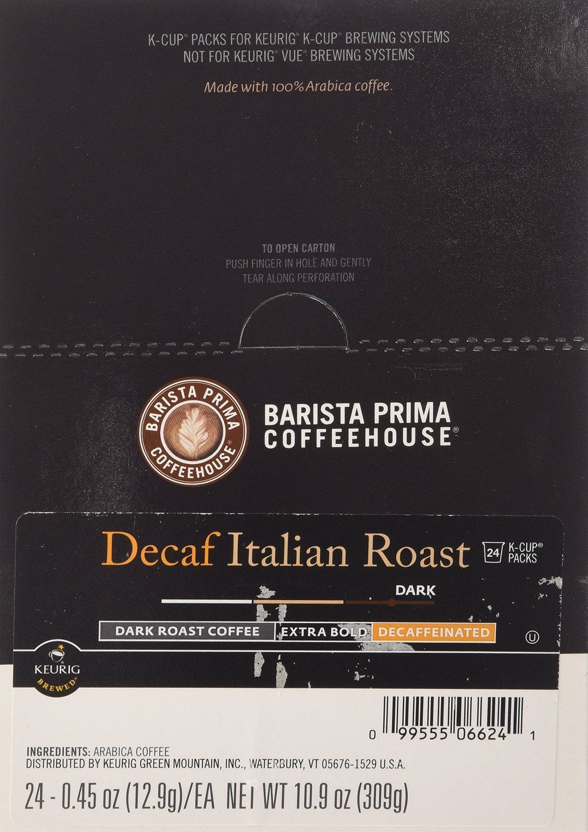 Barista Prima Decaf Italian Roast — 2 Boxes of 24 K-Cups