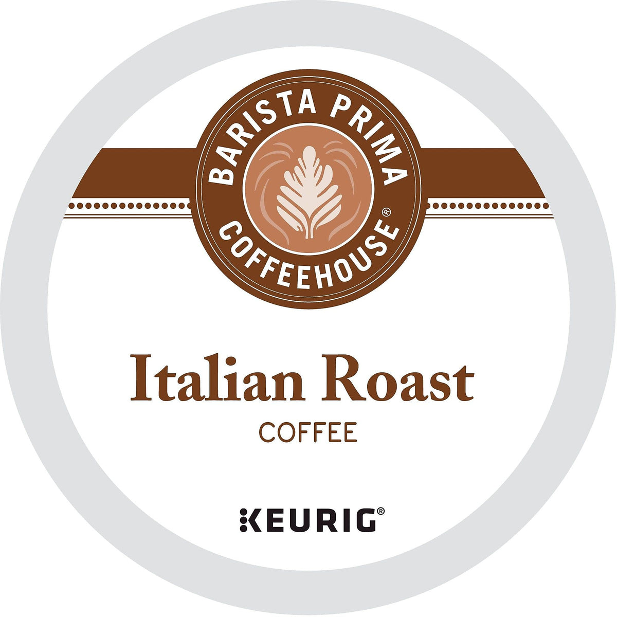 Barista Prima Italian Roast Coffee K-Cup Pods – Dark Roast, 96/Carton | Keurig Compatible