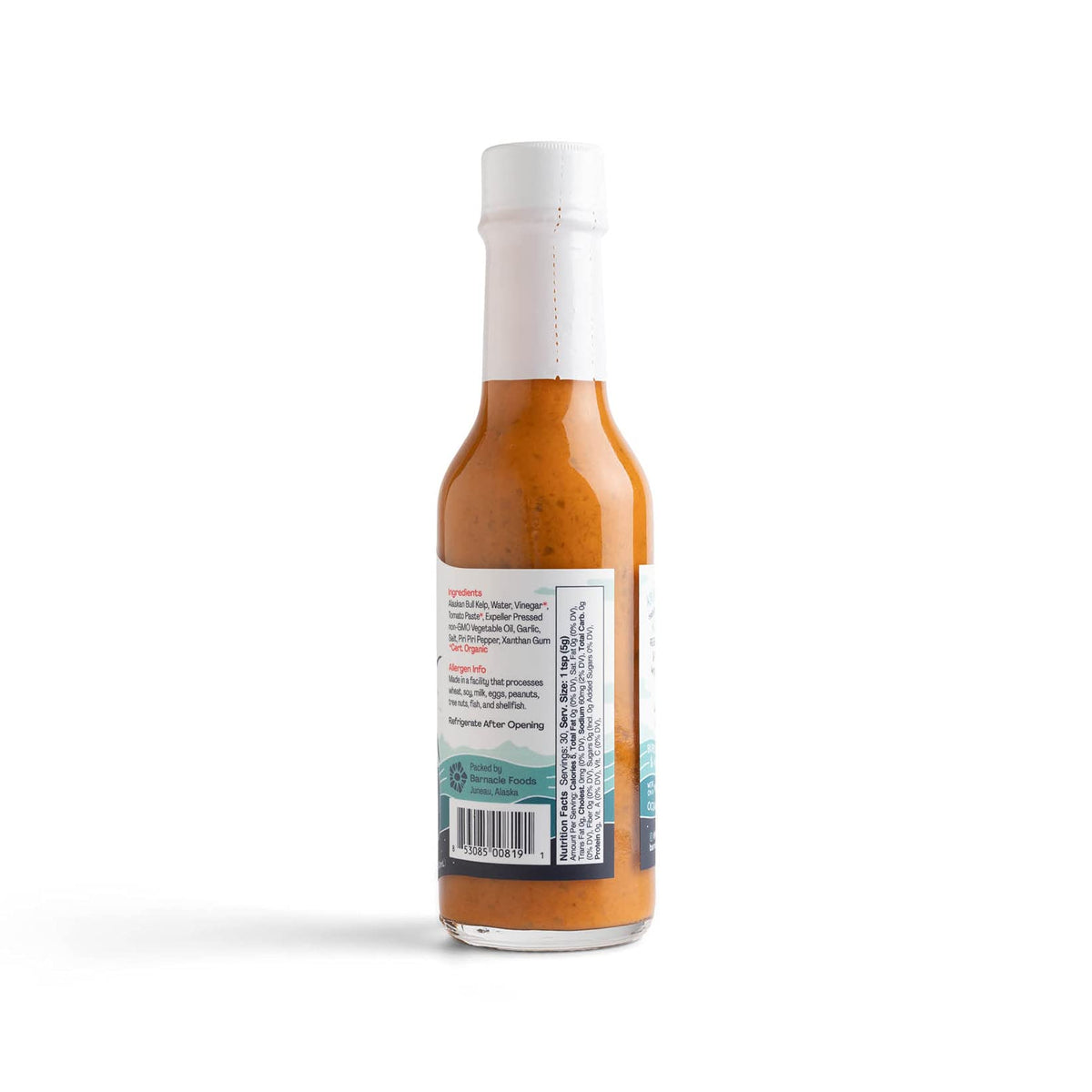 Barnacle Foods Bullwhip Kelp Hot Sauce – Alaskan Umami Heat, 3 Pack