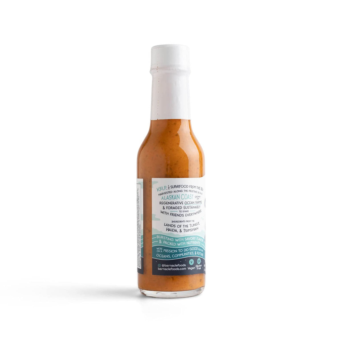 Barnacle Foods Bullwhip Kelp Hot Sauce – Alaskan Umami Heat, 3 Pack