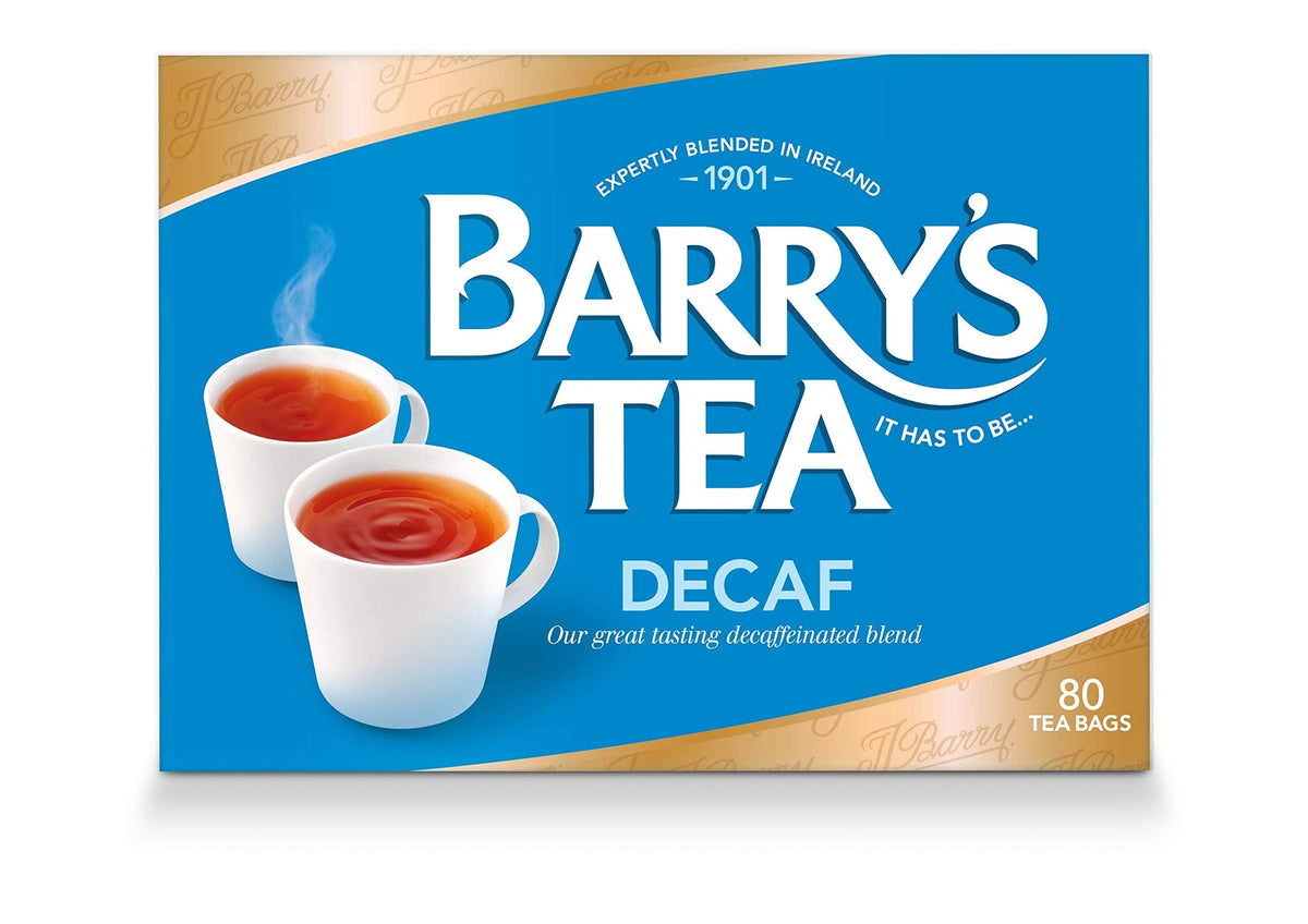 Barry's Tea Decaf Blend 80 Teabags (3 Pack) – Fresh from Barry's Tea in Ireland