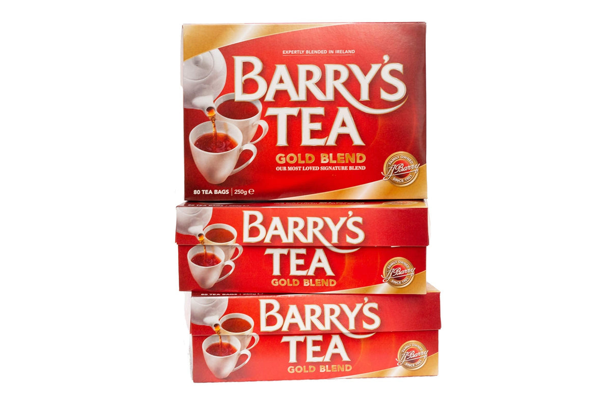 Barry's Tea Gold Blend 80ct 3-Pack – Direct from Barry’s Tea, Ireland