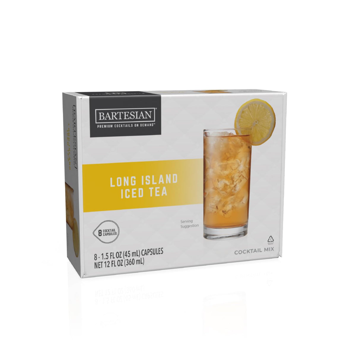 Bartesian Long Island Iced Tea Capsules – 8-Pack for Cocktail Machine