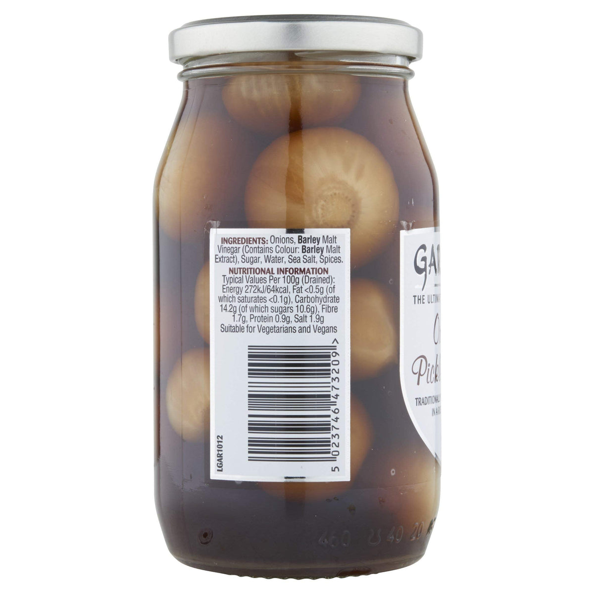 Baxters Garner's Pickled Onions 454g – Tangy Crunch, Hand Packed