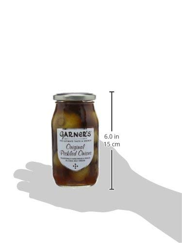 Baxters Garner's Pickled Onions 454g – Tangy Crunch, Hand Packed