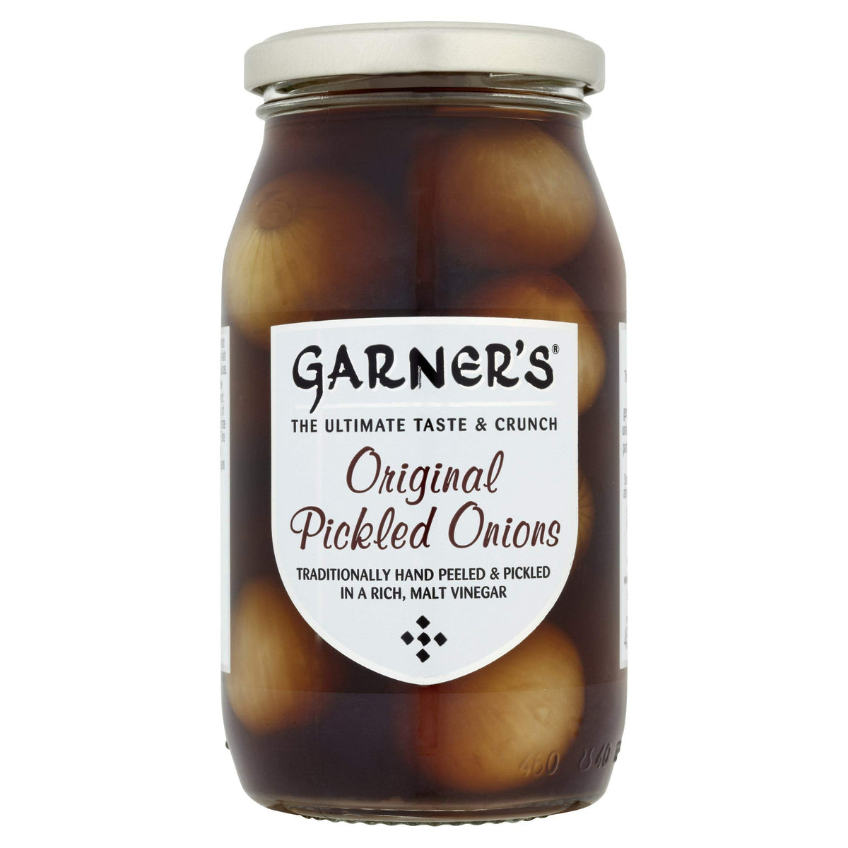 Baxters Garner's Pickled Onions 454g – Tangy Crunch, Hand Packed