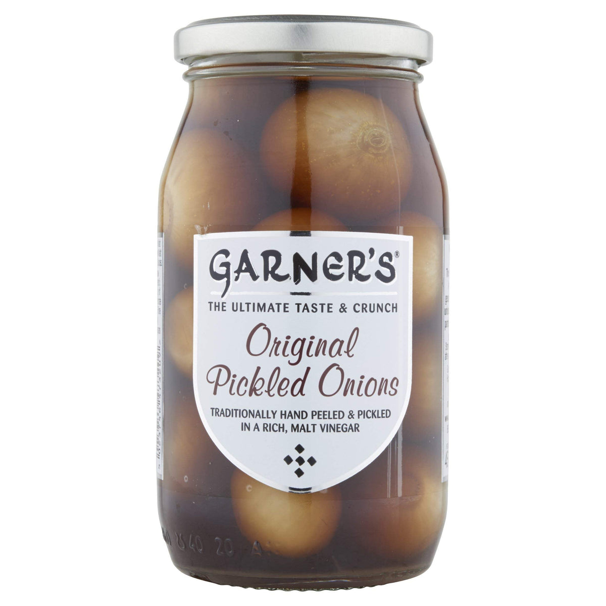 Baxters Garner's Pickled Onions 454g – Tangy Crunch, Hand Packed