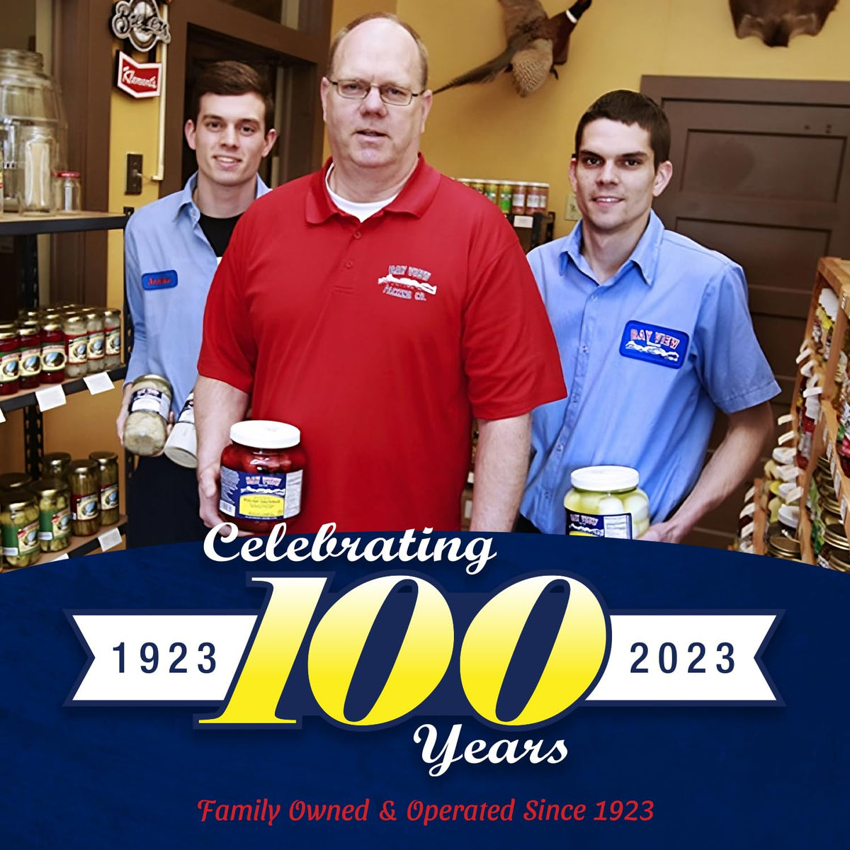 Bay View Brand Gourmet Pickled Pork Hocks 12 oz | Wisconsin Family-Owned Since 1923