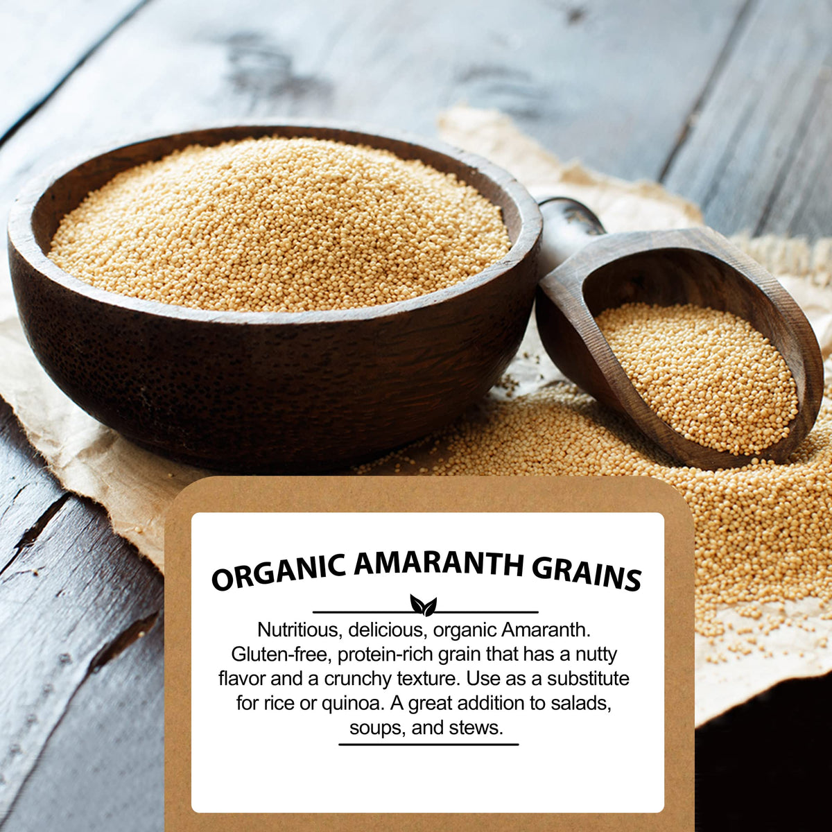 Be Still Farms Organic Amaranth Grain (4.8 lb) – Bulk Whole Seeds, USA Grown