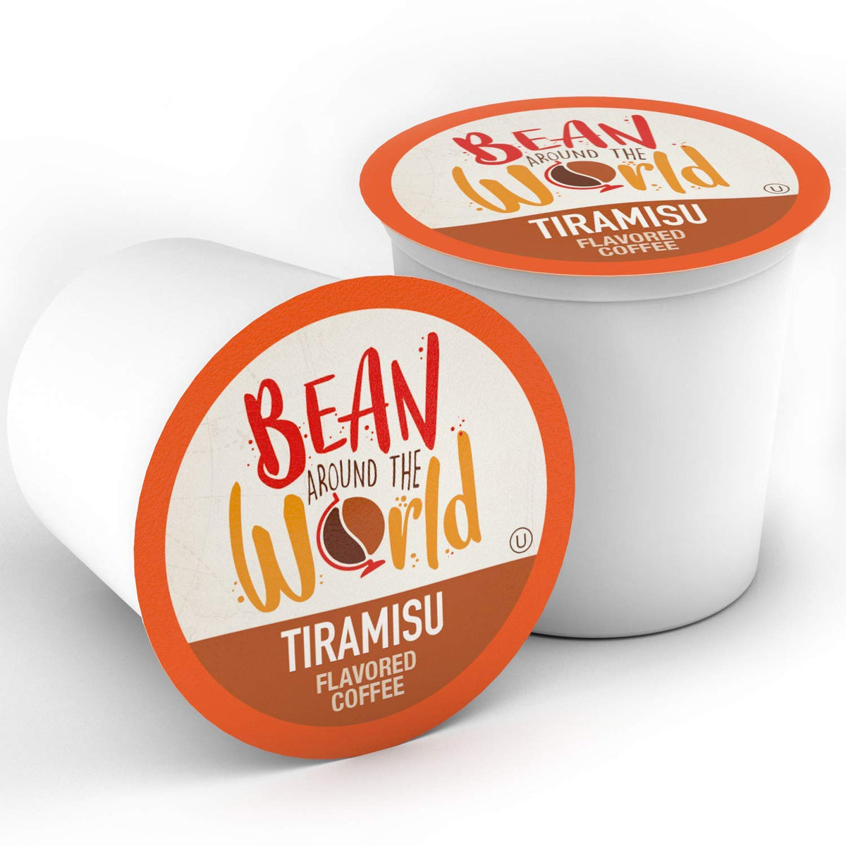 Bean Around The World Tiramisu Flavored Coffee – Keurig 2.0 Compatible, 40 Count