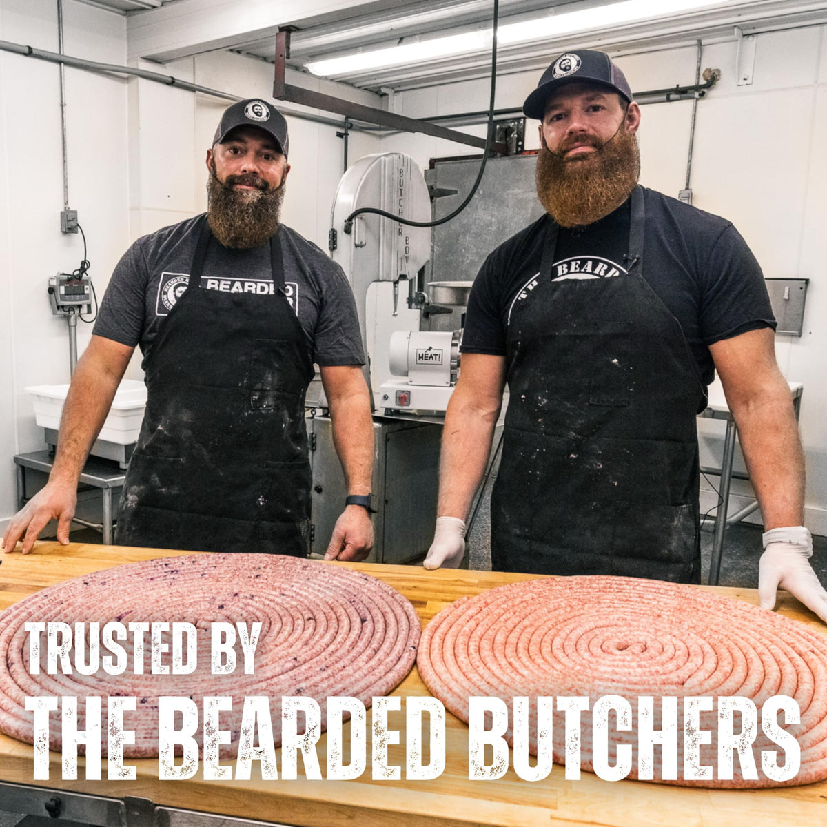 Bearded Butchers 21mm Fresh Edible Collagen Casings (3-Pack) – Ready-to-Use for Breakfast Sausage Links