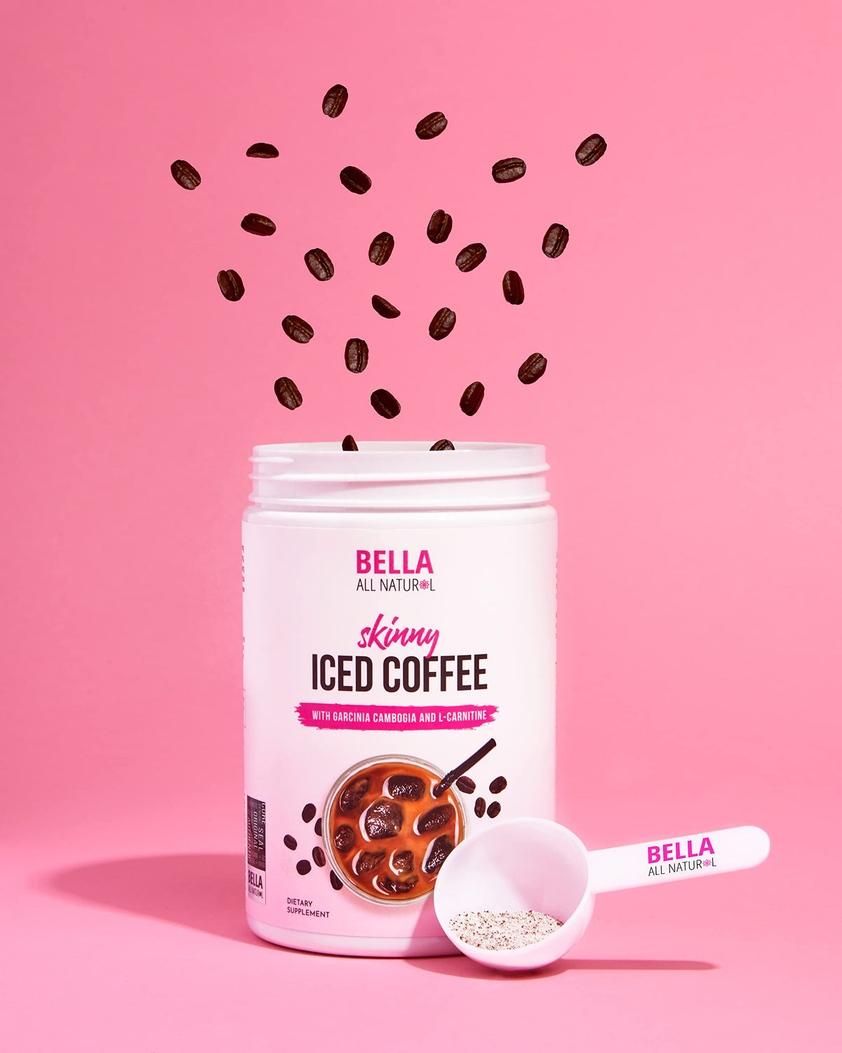 Bella All Natural Skinny Iced Coffee - Good Taste 500 g (17.6 oz)