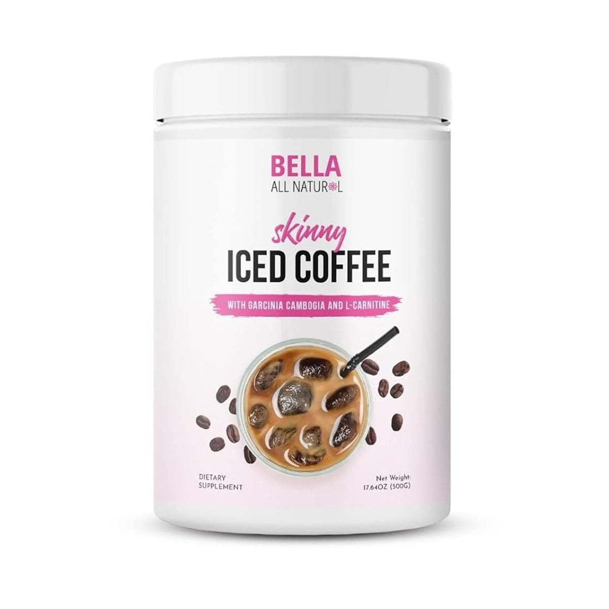 Bella All Natural Skinny Iced Coffee - Good Taste 500 g (17.6 oz)
