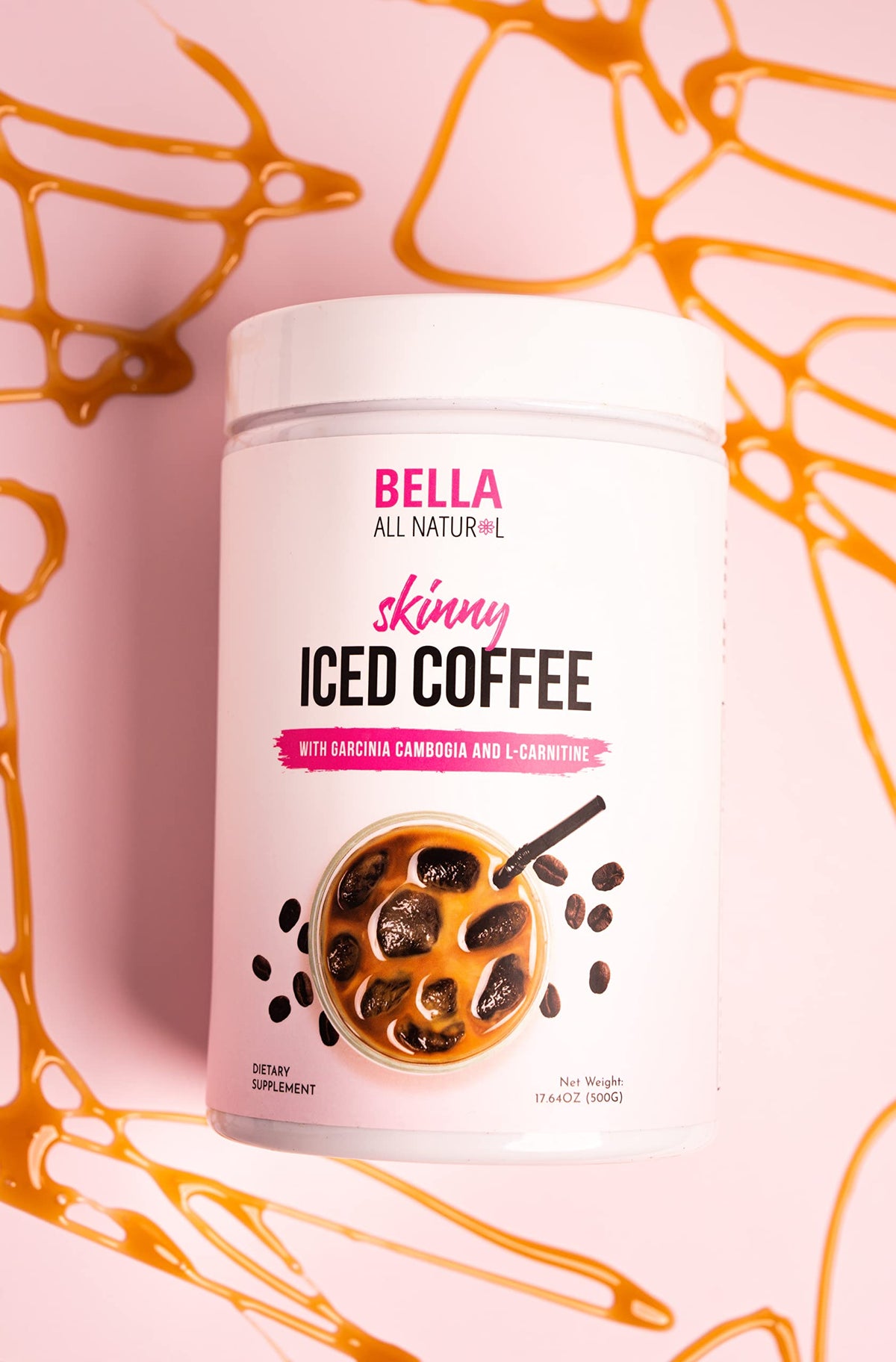Bella All Natural Skinny Iced Coffee - Good Taste 500 g (17.6 oz)