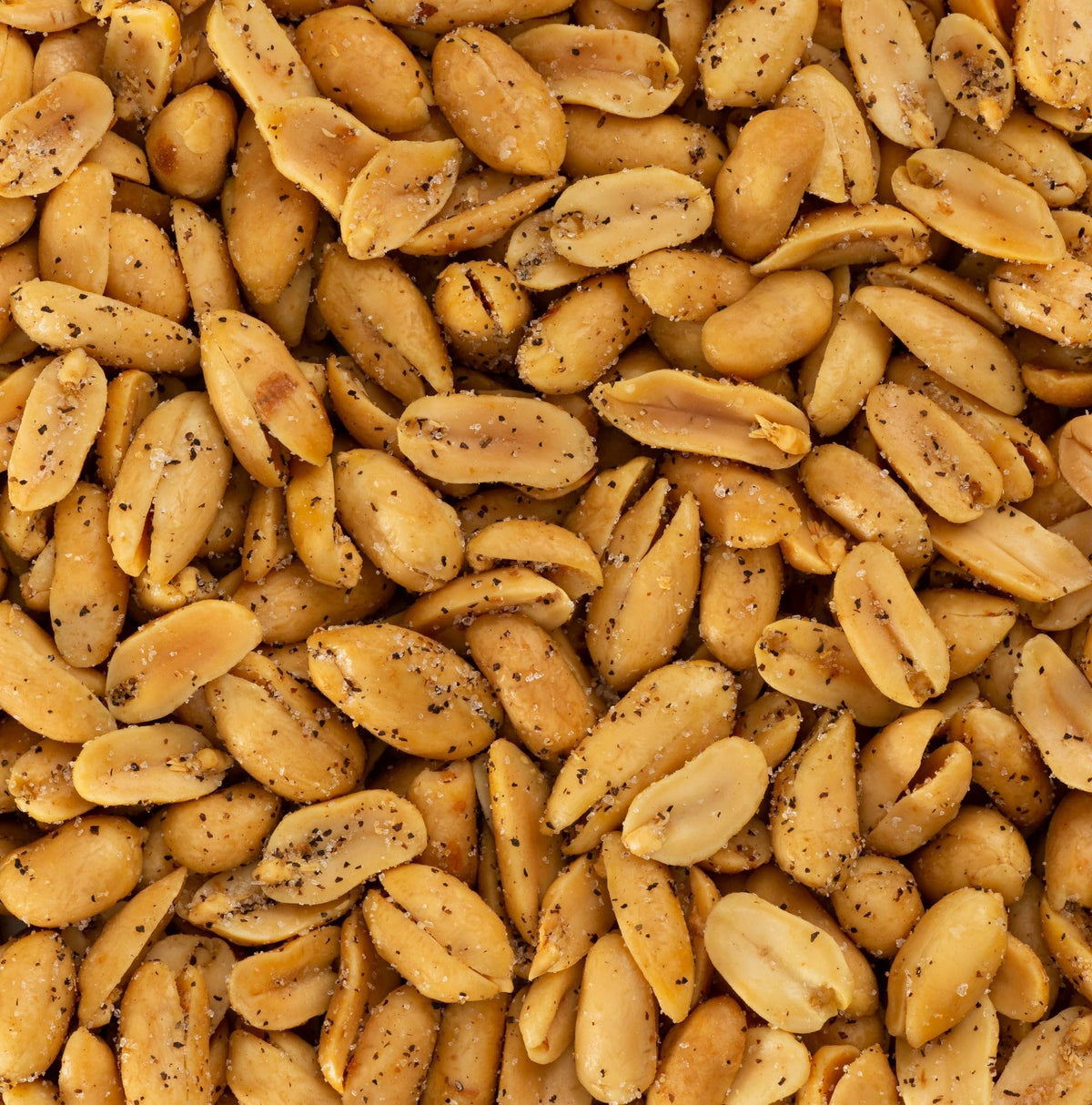 Belmont Peanuts Gourmet Sea Salt & Black Pepper Virginia Peanuts, 25 oz – Hand Seasoned, Four Ingredients, No Preservatives
