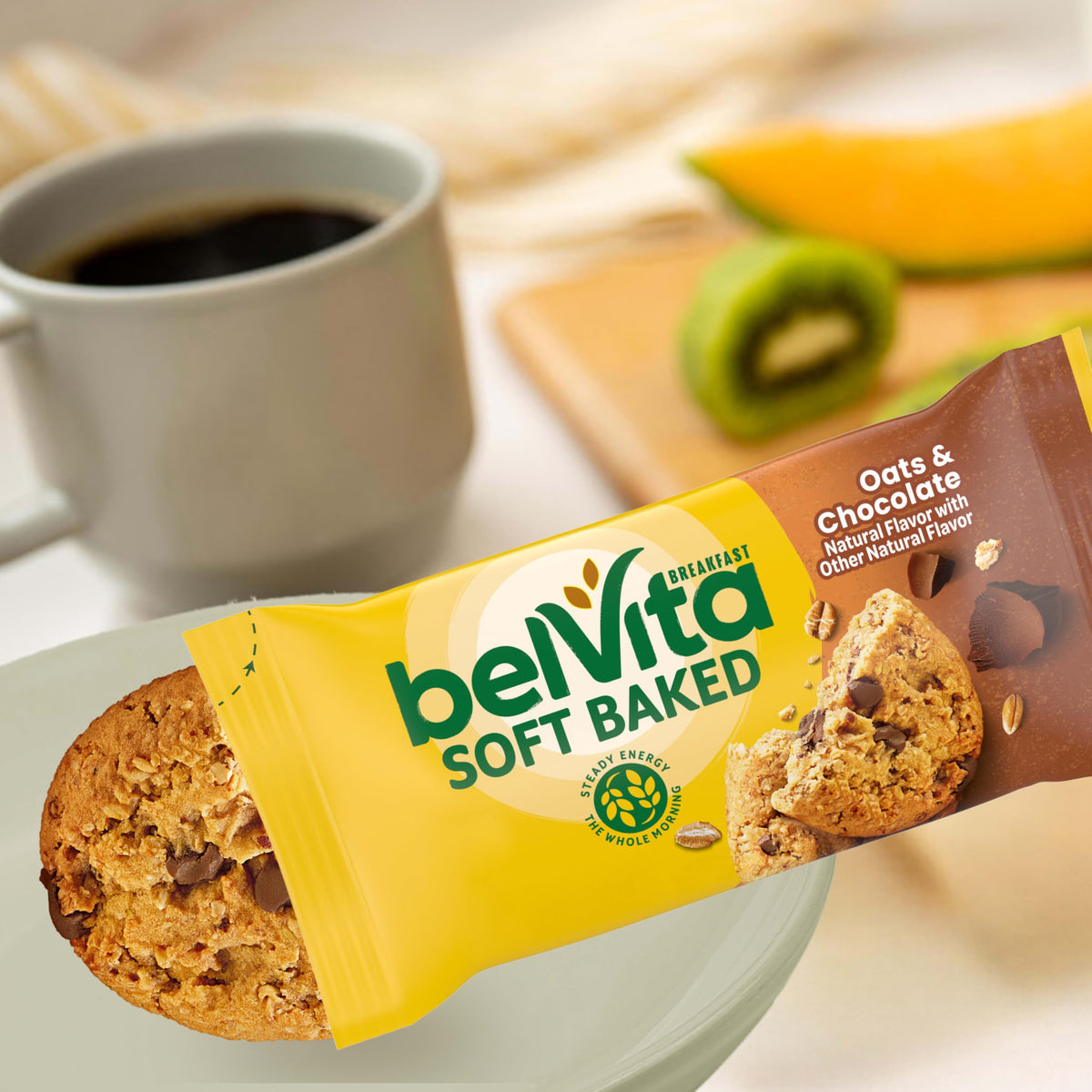 belVita Soft Baked Oats & Chocolate Breakfast Bars – 6 Boxes (30 Packs)