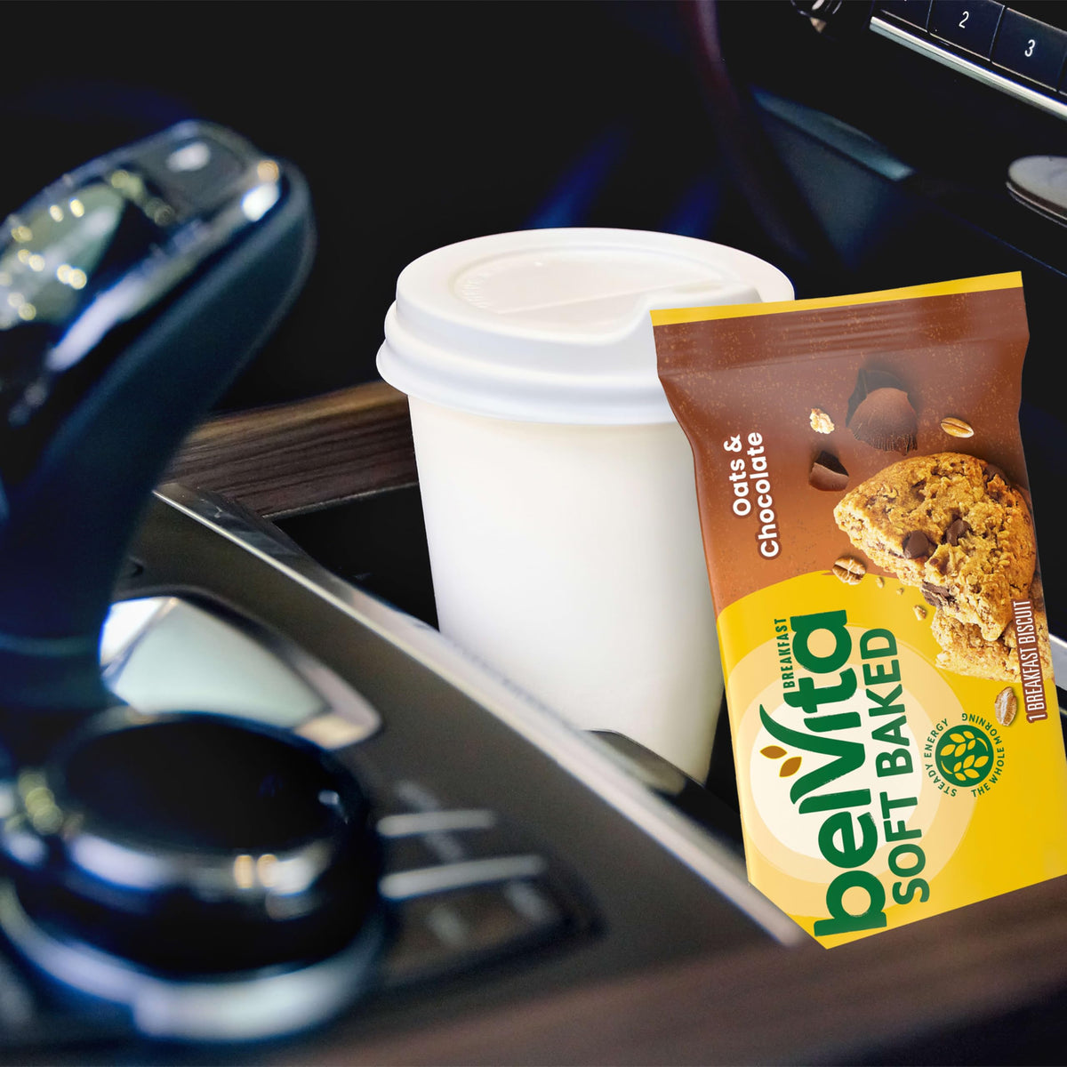 belVita Soft Baked Oats & Chocolate Breakfast Bars – 6 Boxes (30 Packs)