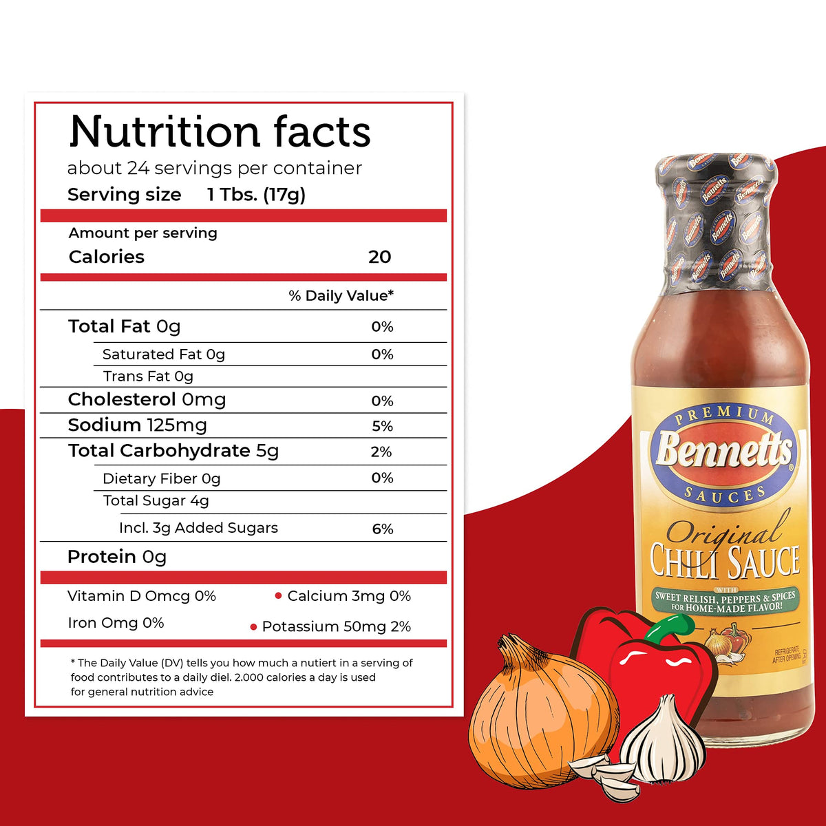 Bennett's Original Chili Sauce – 12oz Bottle, Pack of 3 | Classic Sweet & Spicy for Meatloaf, Burgers, and Grilling