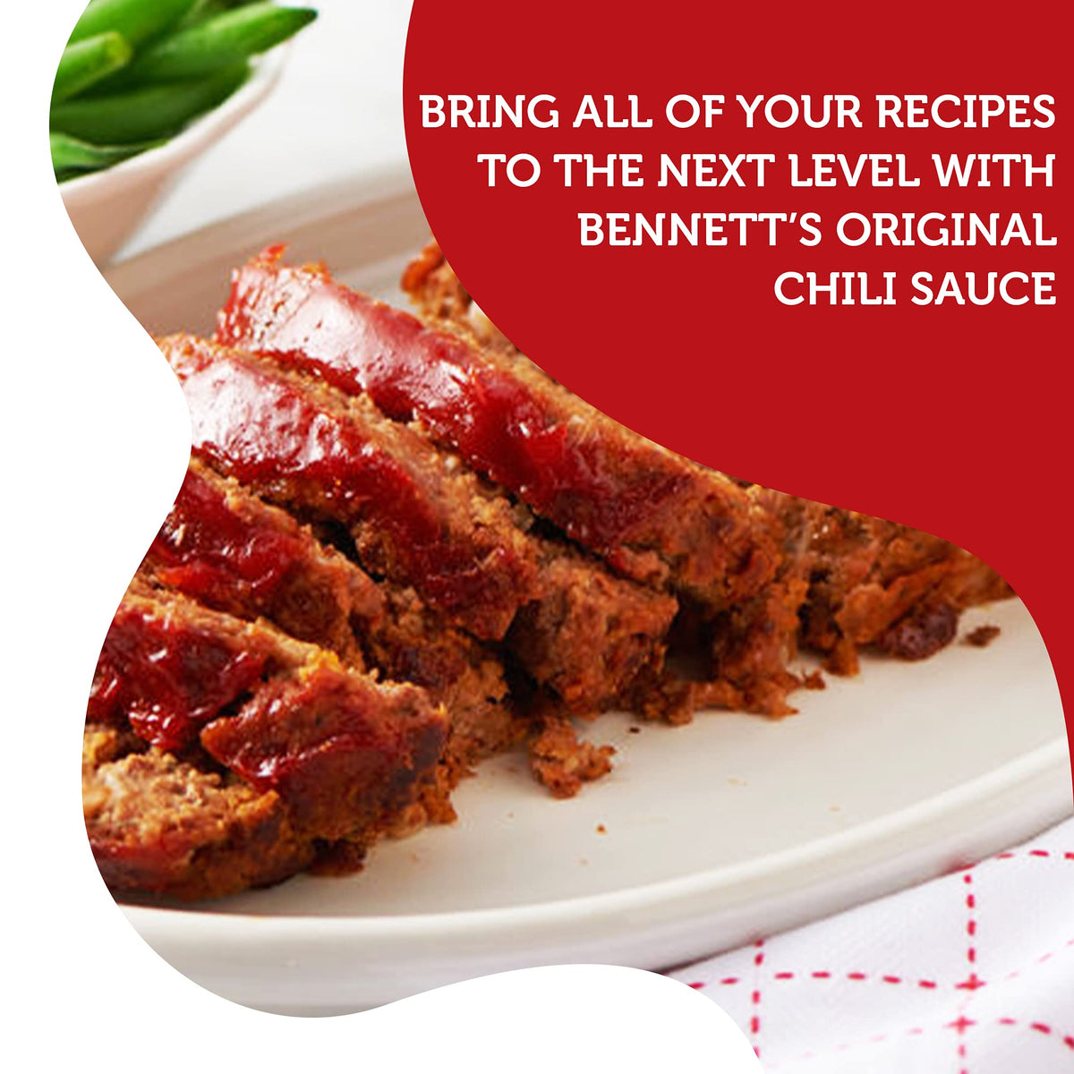 Bennett's Original Chili Sauce – 12oz Bottle, Pack of 3 | Classic Sweet & Spicy for Meatloaf, Burgers, and Grilling