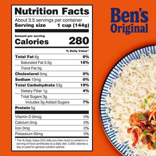 BEN'S ORIGINAL READY RICE Coconut Jasmine Rice – 6-Pack Family Size, 2-Minute Microwave
