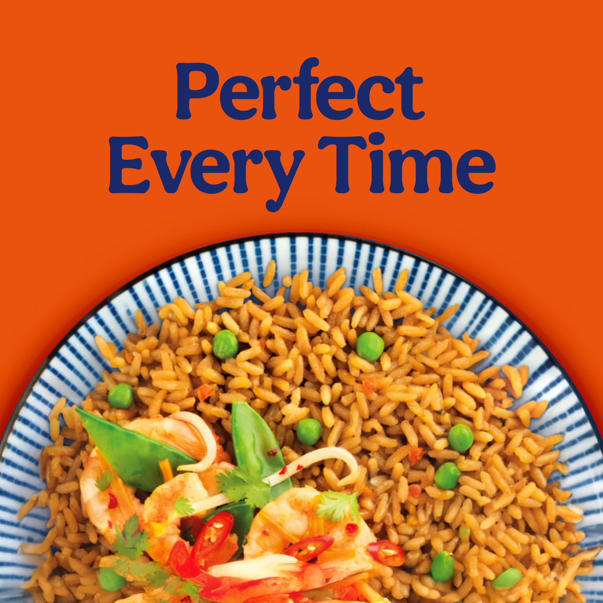 Ben's Original Ready Rice Fried Rice with Peas & Carrots – Microwaveable 8.5 oz Pouch (12-Pack)