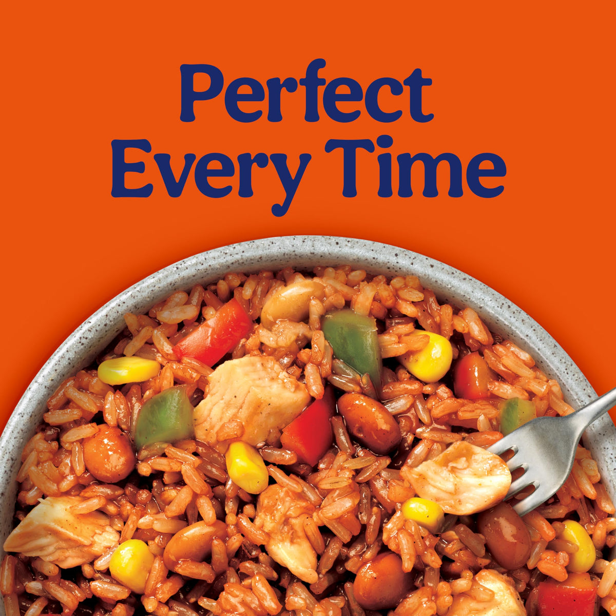 BEN'S ORIGINAL Street Food Honey BBQ Flavored Rice with Chicken — 9 oz Microwavable Entrée (Pack of 6)