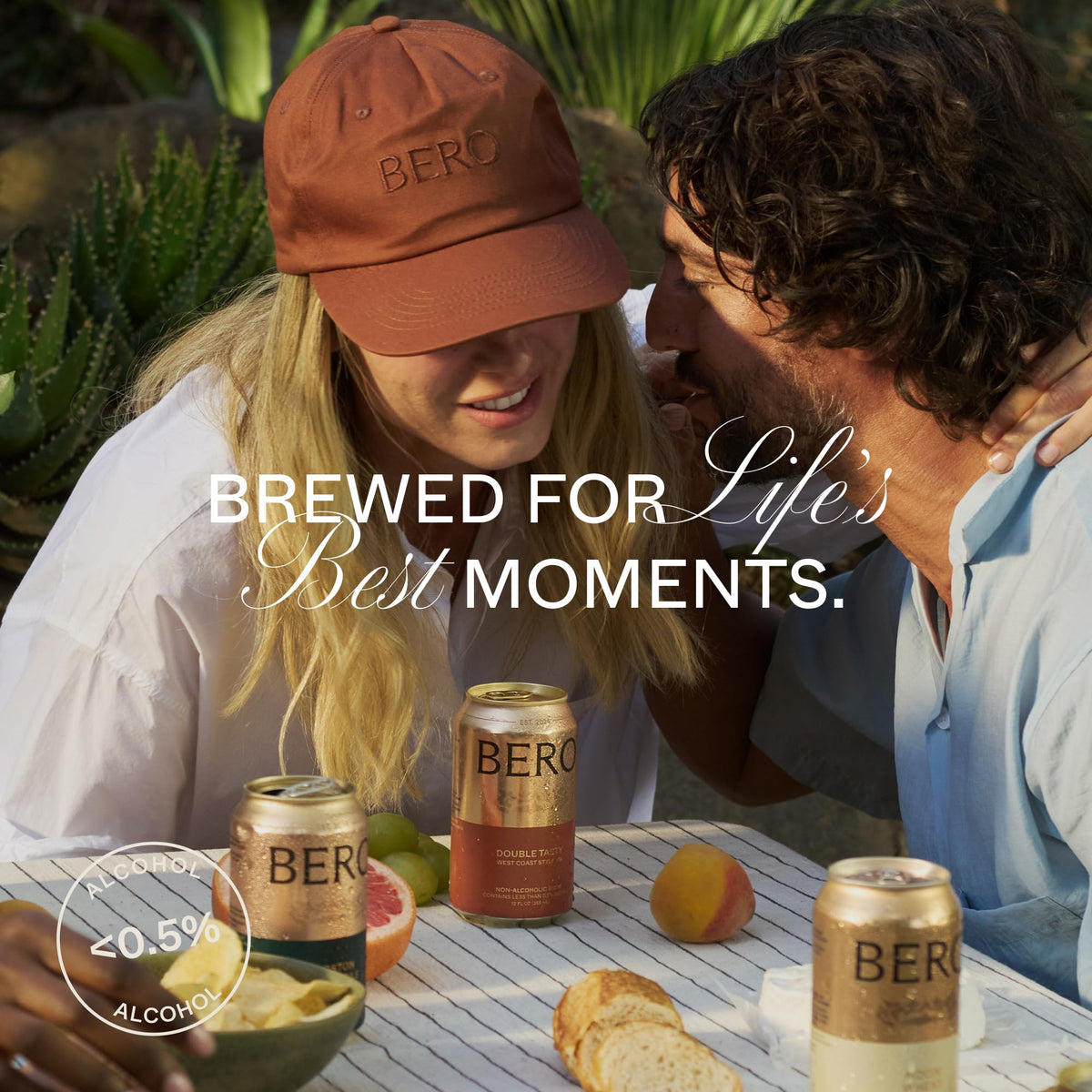 BERO Kingston Golden Pils Non-Alcoholic Beer – 12-Pack Craft Lager by Tom Holland