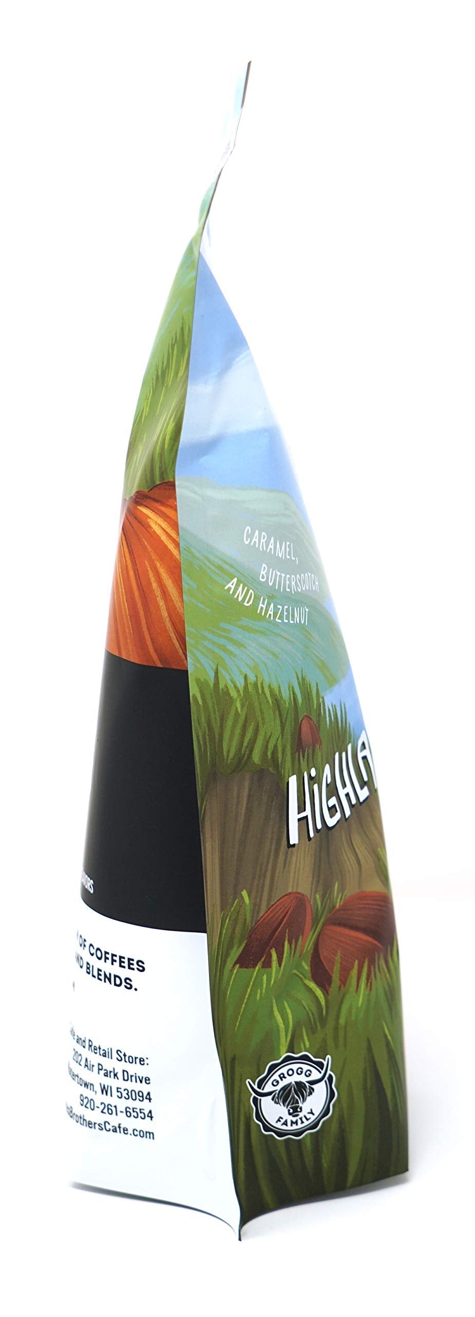 Berres Brothers Highlander Grogg Whole Bean Coffee – 2 lb | Caramel, Butterscotch & Hazelnut Flavor