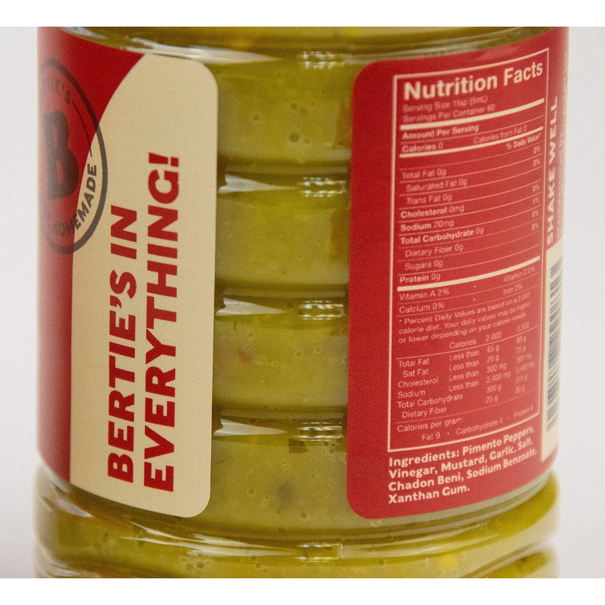 Bertie's Trinidad Pimento Sauce (17 oz / 500 ml) – Mild, Flavorful Seasoning for Meats & Vegetables