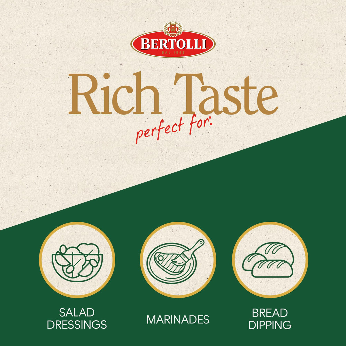 Bertolli Extra Virgin Olive Oil Spray – Rich Taste, Non-Aerosol, Polyphenols, 6 x 4.9 oz